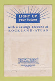 Matchbook Cover - Rockland Atlas National Bank Boston MA 40 Strike
