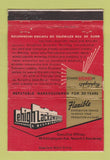 Matchbook Cover - Lehigh Lackawanna Warehouses Newark NJ 40 Strike