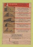 Matchbook Cover - Lehigh Lackawanna Warehouses Newark NJ 40 Strike