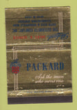 Matchbook Cover - Gutermuth Packard Elizabethtown KY WEAR 40 Strike