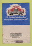 Matchbook Cover - Gutermuth Packard Elizabethtown KY WEAR 40 Strike