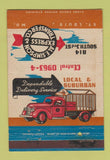 Matchbook Cover - Al Simpson Trucking St Louis MO 40 Strike