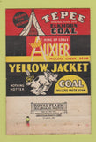 Matchbook Cover - Blue Pennant Coal Cincinnati OH 40 Strike
