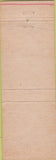 Matchbook Cover - R Edward Rice Insurance