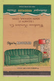 Matchbook Cover - Kroehler Furniture South Norwalk CT 40 Strike