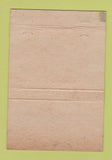 Matchbook Cover - Sunshine Laundry Cleaners Kannapolis NC 40 Strike