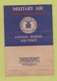 Matchbook Cover - Military Air Transport Service Navy Air Force 40 Strike