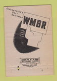 Matchbook Cover - WMBR Radio Carroll Gardner Jacksonville FL WEAR 40 Strike