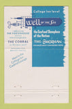 Matchbook Cover - College Inn Porterhouse Sherman Hotel Chicago IL 40 Strike