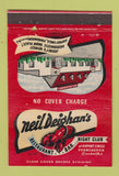 Matchbook Cover - Neil Deighan's Night Club Pennsauken NJ 40 Strike