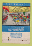 Matchbook Cover - Sherman's Dine and Dance San Diego CA 40 Strike