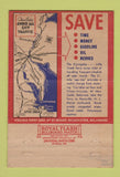 Matchbook Cover - SS Princess Anne Pocahontas cruise VA 40 Strike