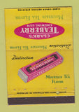 Matchbook Cover - Clark's Teaberry Chewing Gum 40 Strike