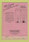 Matchbook Cover - McCrary Stockings girlie 40 Strike
