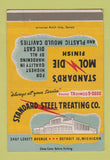 Matchbook Cover - Standard Steel Treating Detroit MI 40 Strike