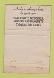 Matchbook Cover - Allison House WEAR 40 Strike