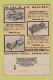 Matchbook Cover - Beaver Pipe Tools Warren OH WEAR 40 Strike