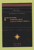 Matchbook Cover - China House London UK England 40 Strike