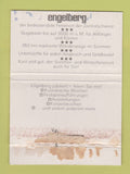 Matchbook Cover - Engelberg 1983 Brun Autmaten WEAR 40 Strike