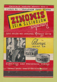 Matchbook Cover - Simoniz Car Polish 40 Strike