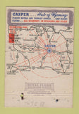 Matchbook Cover - Casper WY Tourism 40 Strike