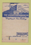Matchbook Cover - Louden Machinery Fairfield IA Farm Buildings WEAR 40 Strike