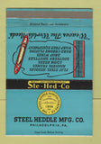 Matchbook Cover - Steel Heddle Philadelphia PA 40 Strike
