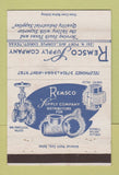 Matchbook Cover - Remsco Supply Valves Corpus Christi TX 40 Strike