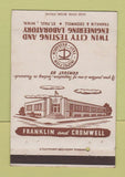 Matchbook Cover - Twin City Testing Engineering St Paul MN 40 Strike