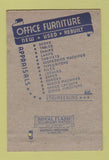 Matchbook Cover - Toledo Office Equipment OH 40 Strike
