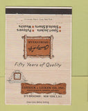Matchbook Cover - Currick & Leiken Men's Clothes New York City 40 Strike