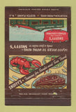 Matchbook Cover - Snuffy's Steaks Seafood Scotch Plains NJ 40 Strike