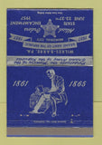 Matchbook Cover - Wilkes Barre PA 1957 Abraham Lincoln 40 Strike