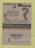 Matchbook Cover - Harold Hadle Insurance Kansas City MO 40 Strike