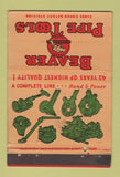 Matchbook Cover - Beaver Pipe Tools Warren OH 40 Strike