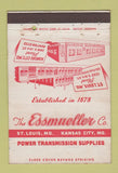 Matchbook Cover - Essmueller Transmission St Louis Kansas City MO 40 Strike