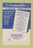 Matchbook Cover - Essmueller Transmission St Louis Kansas City MO 40 Strike