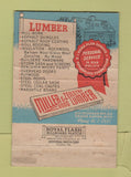 Matchbook Cover - Miller & Zeilstra Good Lumber Grand Rapids MI 40 Strike
