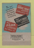 Matchbook Cover - Hotels Stacy Trent Park Newark Plainfield Trenton NJ 40 Strike