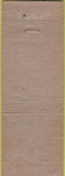 Matchbook Cover - Motorola Radio  WORN