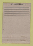 Matchbook Cover - Queens Village Liquor Store LI NY 40 Strike