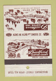 Matchbook Cover - Dartford Motor Court Green Lake WI Fond Du Lac 40 Stick