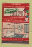 Matchbook Cover - Hastings Alumitile Tile Hastings MI WEAR 40 Strike