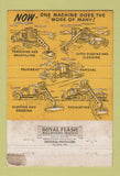 Matchbook Cover - Grandall Machinery tractor Cleveland OH construction 40 Strike