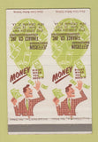 Matchbook Cover - Jefferson Finance New Orleans LA DOUBLE PRINT 40 Strike
