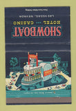Matchbook Cover - Showboat Hotel Casino Las Vegas NV 40 Strike