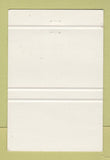 Matchbook Cover - Consort Restaurant Edinburgh UK 40 Strike