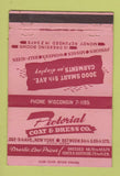 Matchbook Cover - Pictorial Coats Dresses New York City 40 Strike