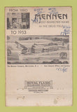 Matchbook Cover - Memmen Jamboree Anniversary 1953 WEAR 40 Strike