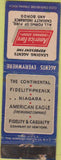 Matchbook Cover - American Fore Insurance Group WEAR